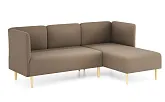 Диван угловой Рикке R12 Camaro 42 какао - превью 1 Диван угловой Рикке R12 Camaro 42 какао - превью 1