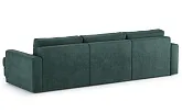 Диван угловой Ларсон 3М Nordic 74 изумруд - превью 4 Диван угловой Ларсон 3М Nordic 74 изумруд - превью 4