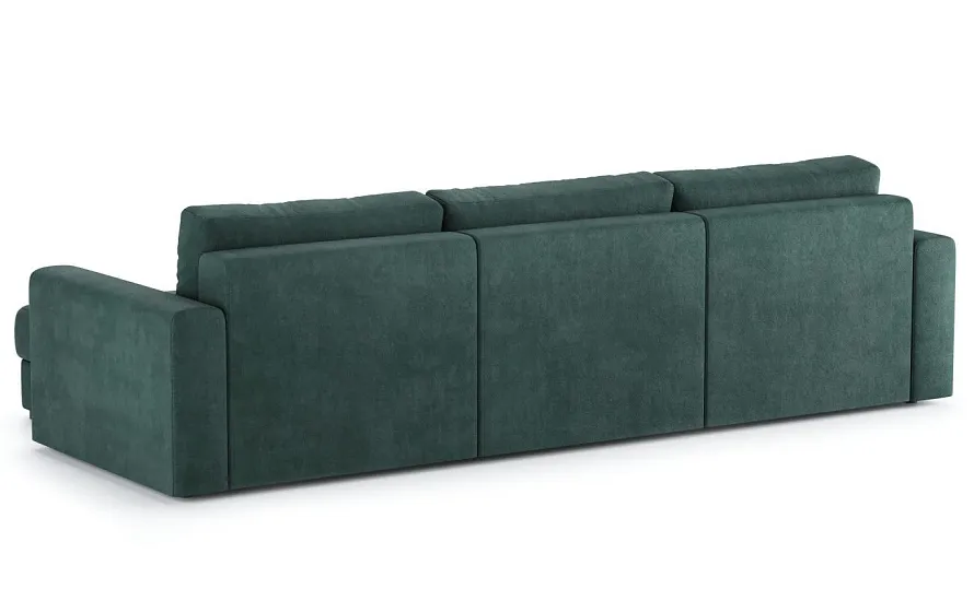 Диван угловой Ларсон 3М Nordic 74 изумруд - 4 Диван угловой Ларсон 3М Nordic 74 изумруд - 4