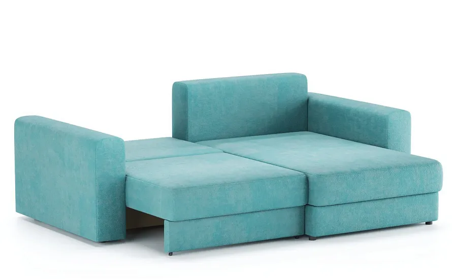 Диван угловой Ларсон 2М Nordic 71 аквамарин - 4 Диван угловой Ларсон 2М Nordic 71 аквамарин - 4