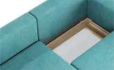 Диван Ларсон 3М Nordic 71 аквамарин - превью 6