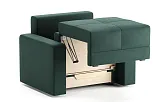 Кресло-кровать Баден Leonardo 11 тёмно-зелёный - превью 5 Кресло-кровать Баден Leonardo 11 тёмно-зелёный - превью 5